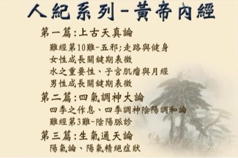【中医】倪海厦讲《黄帝内经》（全90集完整版）高清全集