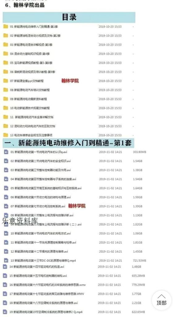 图片[3]-新能源汽车轿车维修电路维修【高清视频讲解】